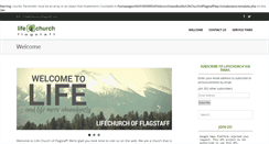 Desktop Screenshot of lifechurchflagstaff.com